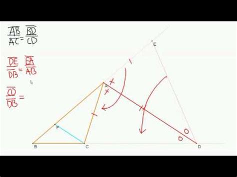 外分比|角平分線定理